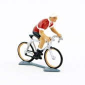 Figurine cycliste : maillot danois en danseuse
