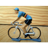 Figurine cycliste : maillot de Belgique