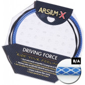 Kit transmission Arsium-X dérailleur bleu-argent