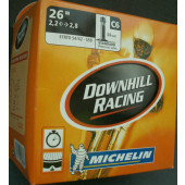 Chambre à air Michelin Downhill Racing 26x2.2 à 2.8 - Valve Schrader 34mm - ETRTO 54/62-559