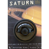 Sonnette rotative Mirrycle Saturne noire