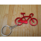 Porte clé vélo rouge