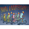 Carte postale Bon anniversaire à vélo