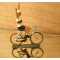 Figurine cycliste : maillot allemand bras levés