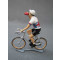 Figurine cycliste : maillot anglais à la gourde