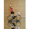 Figurine cycliste : maillot danois bras levés