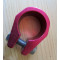 Collier de serrage de tige de selle, couleur framboise, diamètre 28.6mm