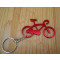 Porte clé vélo rouge